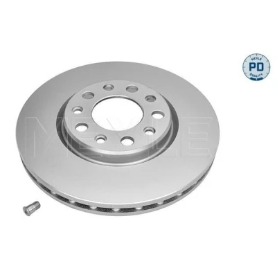 Imagem de MEYLE 15 521 0006/PD Disco de travão Eixo dianteiro 281 26,2 5 110 ventilado Revestido a discos zinco com parafusos