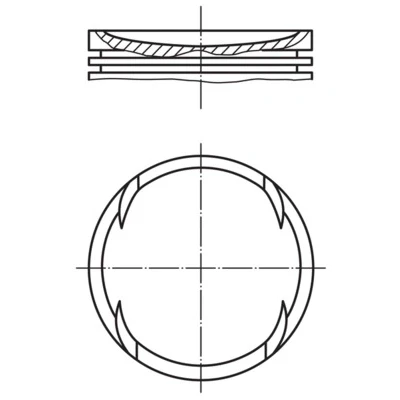 Imagem de Pistão MAHLE 063 55 00