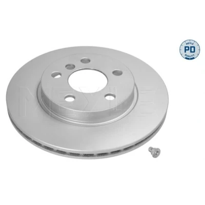 Imagem de MEYLE 383 521 0065/PD Disco de travão Eixo dianteiro 280 20 5 112 ventilado Revestido a discos zinco alto carbono com parafusos BMW: