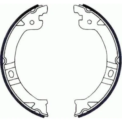 Imagem de TEXTAR 91069600 Maxilas de travão mão sem alavanca do CHRYSLER: VOYAGER 4