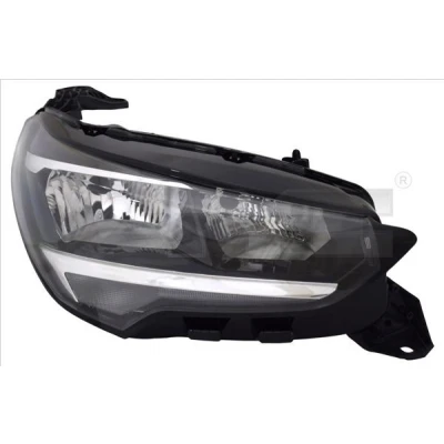Imagem de TYC 20 19139 05 2 Farol Principal à direita H7, H15, PWY24W para circulação pela OPEL: Corsa F Hatchback