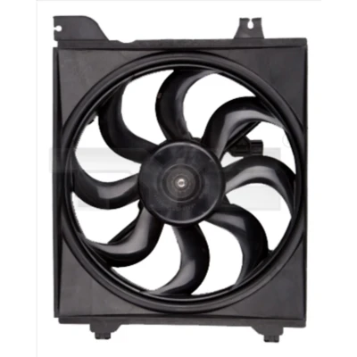 Imagem de TYC 817 0008 ventilador de radiador 320 210 com estrutura do (caixilho) KIA: RIO 3