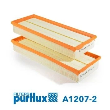 Imagem de PURFLUX A1207 2 Filtro de ar 50 135 355 Cartucho filtrante MERCEDES BENZ: Classe C T modell, Sedan, E Sedan