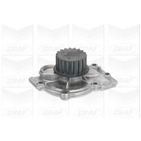 Imagem de GRAF PA1019 Bomba de água 19 com junta mecânico Chapa aço 56 para accionamento da correia dentada VOLVO: XC60 I, S60 S80 II