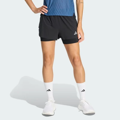 Imagem de adidas Performance ADI365 Calções 2 em 1, Mulheres, Tamanho: XL, Black