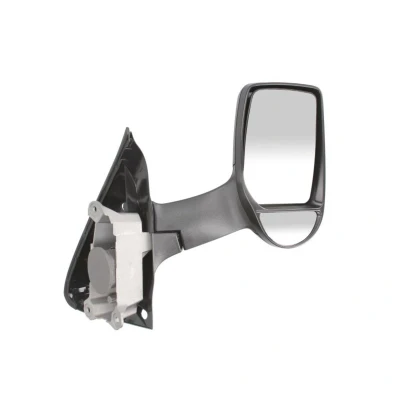 Imagem de espelho retrovisor Magneti Marelli 182203226970 à direita preto rugoso manual braço do comprido, convexo FORD: Transit Mk6 Van