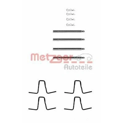Imagem de METZGER 109 0978 Kit de acessórios, pastilhas travão MERCEDES BENZ: W123 Sedan, SL Cabrio, /8 Sedan