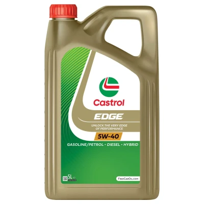 Imagem de Castrol EDGE 5W 40 5l Óleo do motor 15F7D7 VOLKSWAGEN: Golf 4, 5, Polo IV Hatchback, MERCEDES BENZ: Classe A, C Sedan, T modell