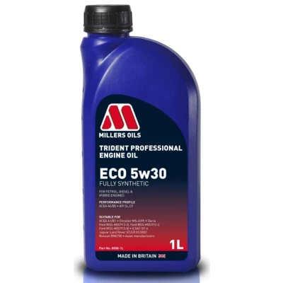 Imagem de Millers Oils Trident Professional ECO 5W 30 1l Óleo do motor 8058 1 RENAULT: Clio 2, MEGANE 2 Kombi, 4, OPEL: Corsa C Hatchback