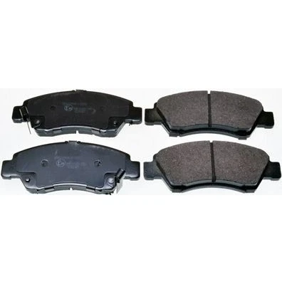 Imagem de DENCKERMANN B110282 Jogo de pastilhas para travão disco Eixo dianteiro com avisador sonoro desgaste HONDA: Civic V Hatchback, Jazz 2