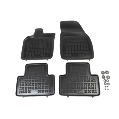 Imagem de REZAW PLAST 200408 Conjunto de tapete chão Borracha à frente e atrás 4 preto medida VOLVO: V50