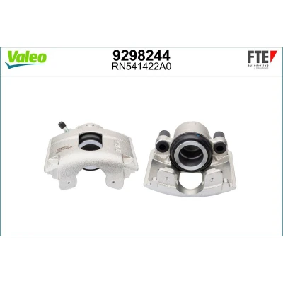 Imagem de FTE 9298244 Pinça de travão cinzento Ferro fundido Eixo dianteiro, lado direito sem suporte FORD: Fiesta Mk4