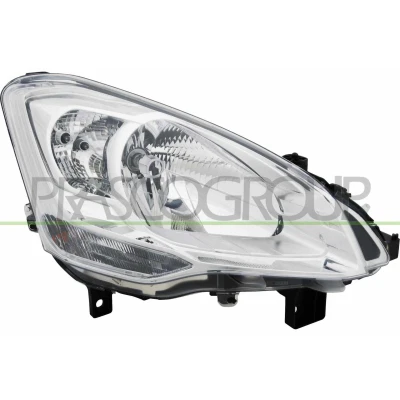 Imagem de PRASCO CI9184803 Farol Principal à direita H4 com motor de regulação do alcance dos faróis CITROËN: Berlingo II Van, / First I Van