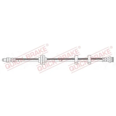 Imagem de QUICK BRAKE 32.980 Mangueira de Travão 398 M10x1 ALFA ROMEO: 147, 156 Sportwagon, Sedan