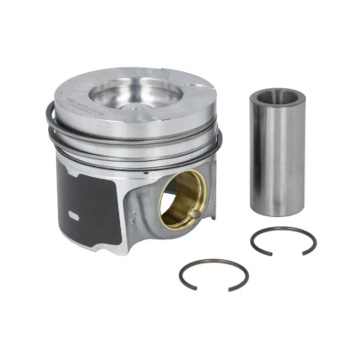 Imagem de NÜRAL 87 452907 00 Pistão 84,51 com casquilho para cubo de pernos, canal refrigeração, suporte segmentos, biela trapezoidal
