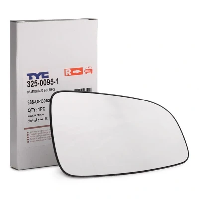 Imagem de TYC 325 0095 1 Vidro Espelho à direita OPEL: Astra H Caravan, GTC, Hatchback endado, norauto, oscaro, mister auto