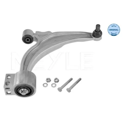 Imagem de MEYLE 616 050 0033 Braço de suspensão ORIGINAL Quality com acessórios apoio borracha Eixo dianteiro, lado direito transversal Alumínio