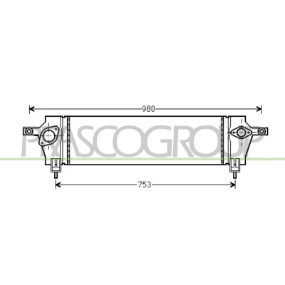 Imagem de PRASCO DS710N001 Intercooler NISSAN: Qashqai / Qashqai+2 I