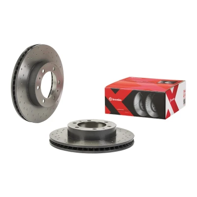 Imagem de BREMBO 09.B461.1X Disco de travão 319 28 5 perfurado/ventilado revestido TOYOTA: Tacoma II Pick up, Hilux VIII FJ Cruiser
