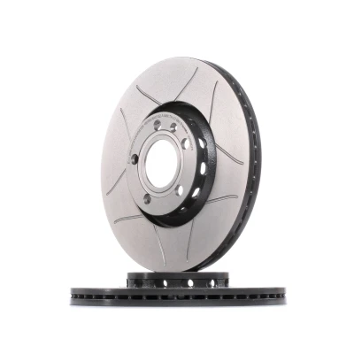 Imagem de BREMBO MAX LINE 09.8690.75 Disco de travão 312 25 5 interior ventilado, fendido revestido alto carbono com parafusos AUDI: A4 B6 Avant, Sedan