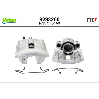 Imagem de FTE 9298260 Pinça de travão cinzento Ferro fundido Eixo dianteiro, lado direito sem suporte VOLVO: 850 Carrinha
