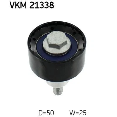 Imagem de SKF VKM 21338 Polia de desvio/de guia, correia dentada VOLKSWAGEN: Touran II