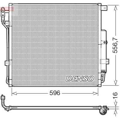 Imagem de DENSO DCN14004 Condensador