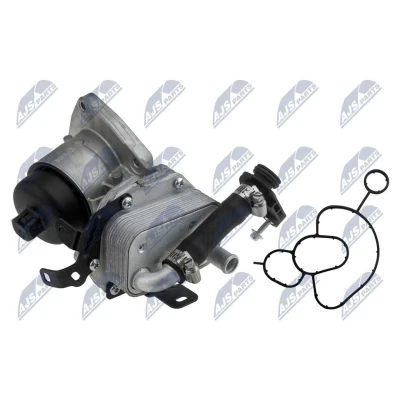 Imagem de NTY CCL FR 026 Radiador de Óleo com junta CITROËN: C5 3, II Carrinha, Hatchback, PEUGEOT: 607 Sedan, 508 I SW, Sedan