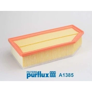 Imagem de PURFLUX A1385 Filtro de ar 84 182 360 Cartucho filtrante PEUGEOT: 407 Coupe, SW, Sedan, CITROËN: C5 III Carrinha, 3, C6 Sedan