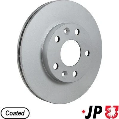 Imagem de JP GROUP 5163100200 Disco de travão Eixo dianteiro 269 22,5 5 interior ventilado revestido RENAULT: Megane 4, DACIA: Duster SUV