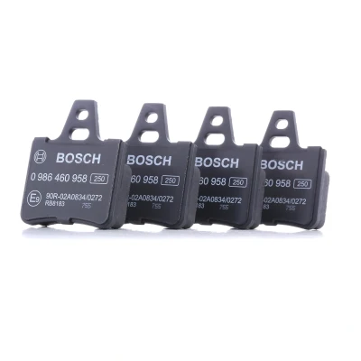 Imagem de BOSCH 0 986 460 958 Jogo de pastilhas para travão disco Baixo teor metálico com chapa anti ruído CITROËN: Xantia Hatchback, Carrinha