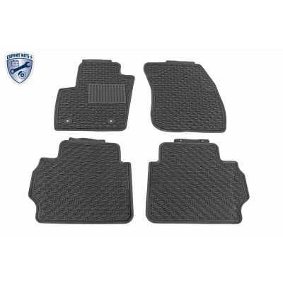 Imagem de VAICO V25 2356 Conjunto de tapete chão Borracha à frente e atrás 4 preto medida FORD: Mondeo 5, 5 Limousine