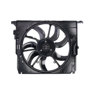 Imagem de NRF 47727 ventilador de radiador 485 12 600 com estrutura do (caixilho), Motor sem escovas BMW: 5 Touring
