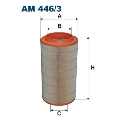 Imagem de FILTRON AM 446/3 Filtro de ar 507 267 Cartucho filtrante