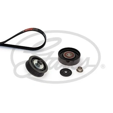 Imagem de GATES K136PK1763 Jogo de correias trapezoidais estriadas TOYOTA: Yaris II Hatchback