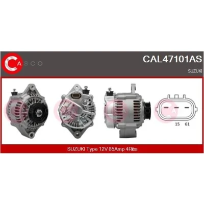Imagem de CASCO CAL35249AS Alternador 12V 100A