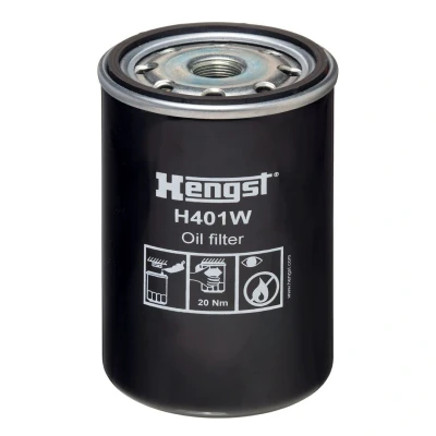 Imagem de HENGST FILTER H401W Filtro de óleo M24x1,5 aparafusado