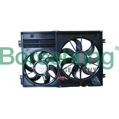Imagem de Borsehung B19251 Ventilador de Radiador 300W+200W com comando da borboleta VOLKSWAGEN: Polo V Hatchback, GOLF 6, Jetta 3, SEAT: Altea XL