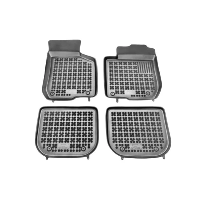Imagem de REZAW PLAST 200305 Conjunto de tapete chão Borracha à frente e atrás 4 preto medida AUDI: A3 Hatchback, VOLKSWAGEN: Passat B3/B4 Sedan