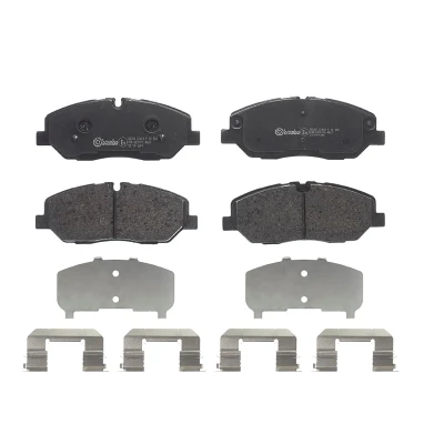Imagem de BREMBO P 30 084 Jogo de pastilhas para travão disco preparado indicador aviso desgaste com acessórios