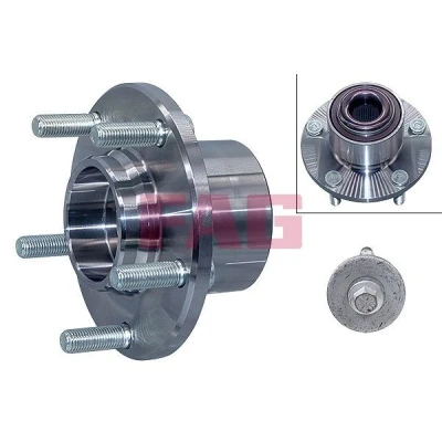 Imagem de FAG 713 6157 60 Kit de rolamento roda A imagem corresponde ao volume fornecimento 138,00, 78,00 MAZDA: 3 Sedan, Hatchback
