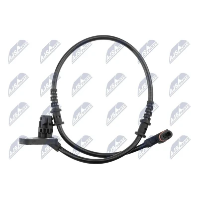 Imagem de NTY HCA ME 045 Sensor de ABS Eixo dianteiro, lado direito com cabo para veículos ESP activo 2pólos MERCEDES BENZ: Classe C Sedan, SLK