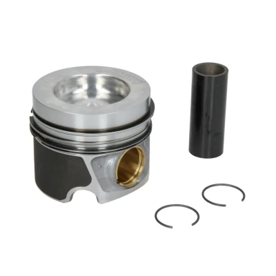 Imagem de NÜRAL 87 432300 10 Pistão 81 com casquilho para cubo de pernos, canal refrigeração, suporte segmentos, biela trapezoidal