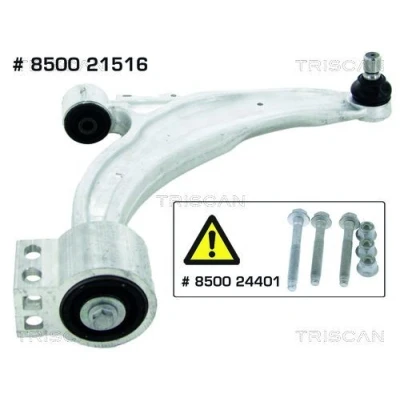 Imagem de TRISCAN 8500 21516 Braço de suspensão com articulação suspensão/guia, apoio borracha transversal OPEL: Astra J Sports Tourer