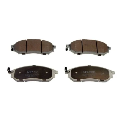 Imagem de QUARO QP8960 Jogo de pastilhas para travão disco com avisador sonoro desgaste NISSAN: Qashqai / Qashqai+2 I, NP300 Navara Pick up