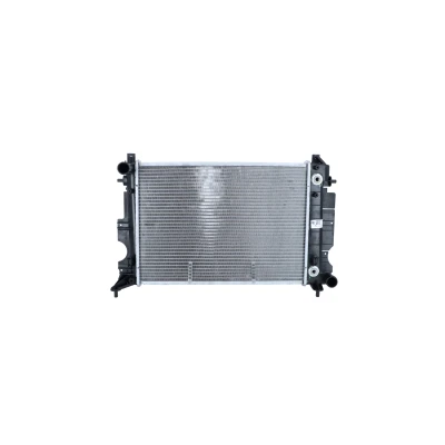 Imagem de NRF 53873 Radiador, arrefecimento do motor Alumínio 501 346 42 com componentes de montagem Aletas refrigeração soldadas