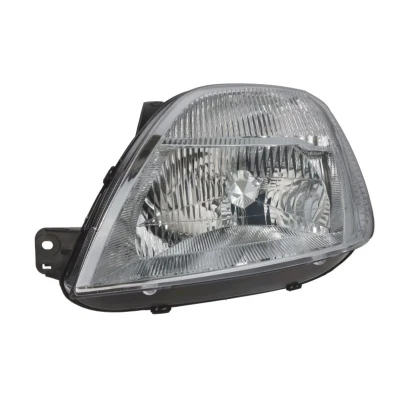 Imagem de TYC 20 0056 05 2 Farol Principal esquerda H4 com motor elétrico, porta lâmpadas FORD: FIESTA 5, 5 Van