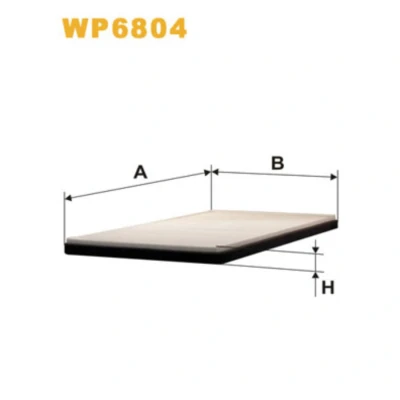 Imagem de Filtros habitáculo padrão wix filters wp6804