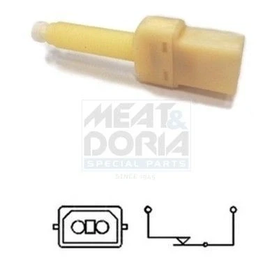 Imagem de Interruptor, luz de travagem MEAT &amp; DORIA 35014