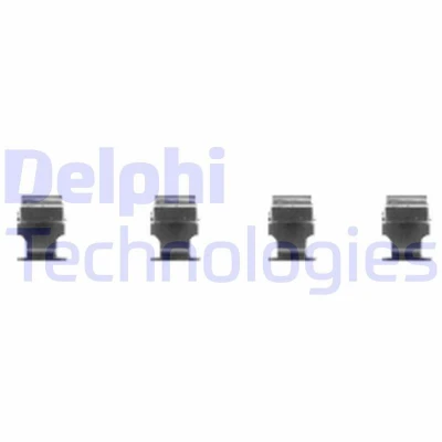 Imagem de DELPHI LX0468 Kit de acessórios, pastilhas travão MITSUBISHI: PAJERO 4, ASX SUV, PEUGEOT: 3008 II I